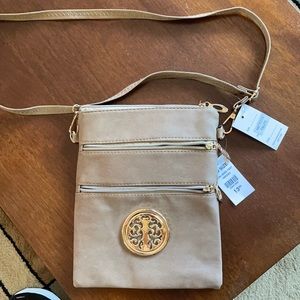 Sasha purse. Taupe